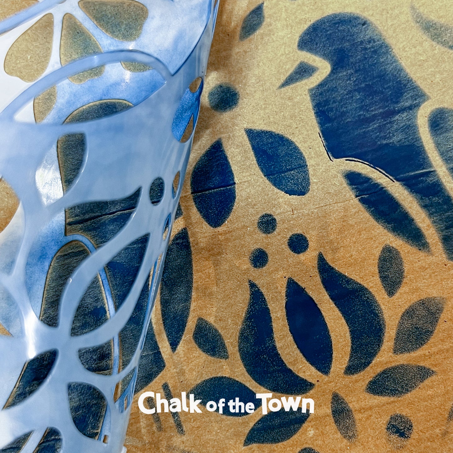 Σταμπαδόρος σφουγγαράκι για stencil - Chalk Of The Town® Sponge Brush for Stencil - Chalk Of The Town®