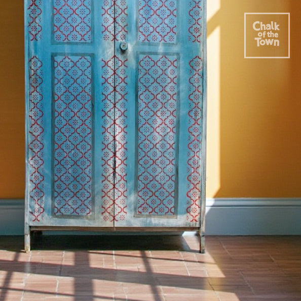 Sarrah - Μαροκινό στένσιλ - Chalk Of The Town® Stencils - Chalk Of The Town®