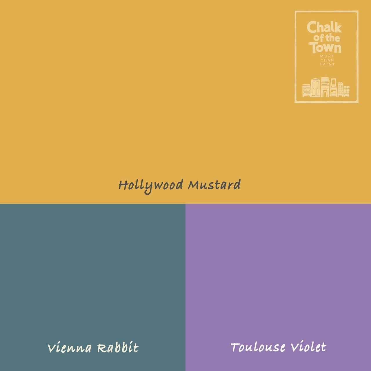 Hollywood Mustard - Χρώμα Τοίχου | Chalk Of The Town® Wall Paint - Chalk Of The Town®