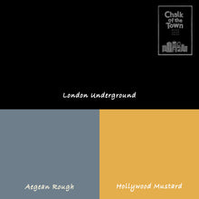 London Underground - Χρώμα Κιμωλίας | Chalk Of The Town® Paint