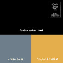 London Underground - Χρώμα Τοίχου | Chalk Of The Town® Wall Paint