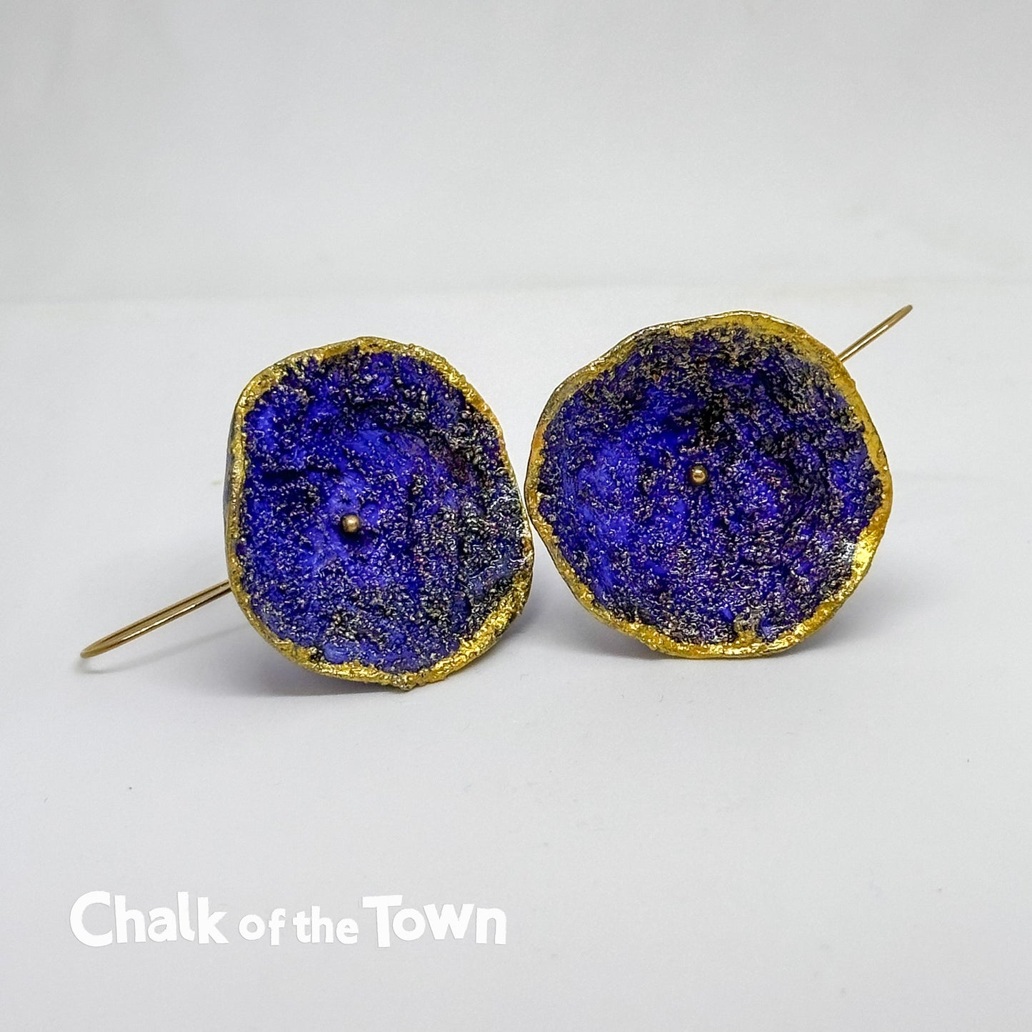 Χειροποίητα σκουλαρίκια Nadeen Art - Design 14 - Chalk Of The Town Collection
