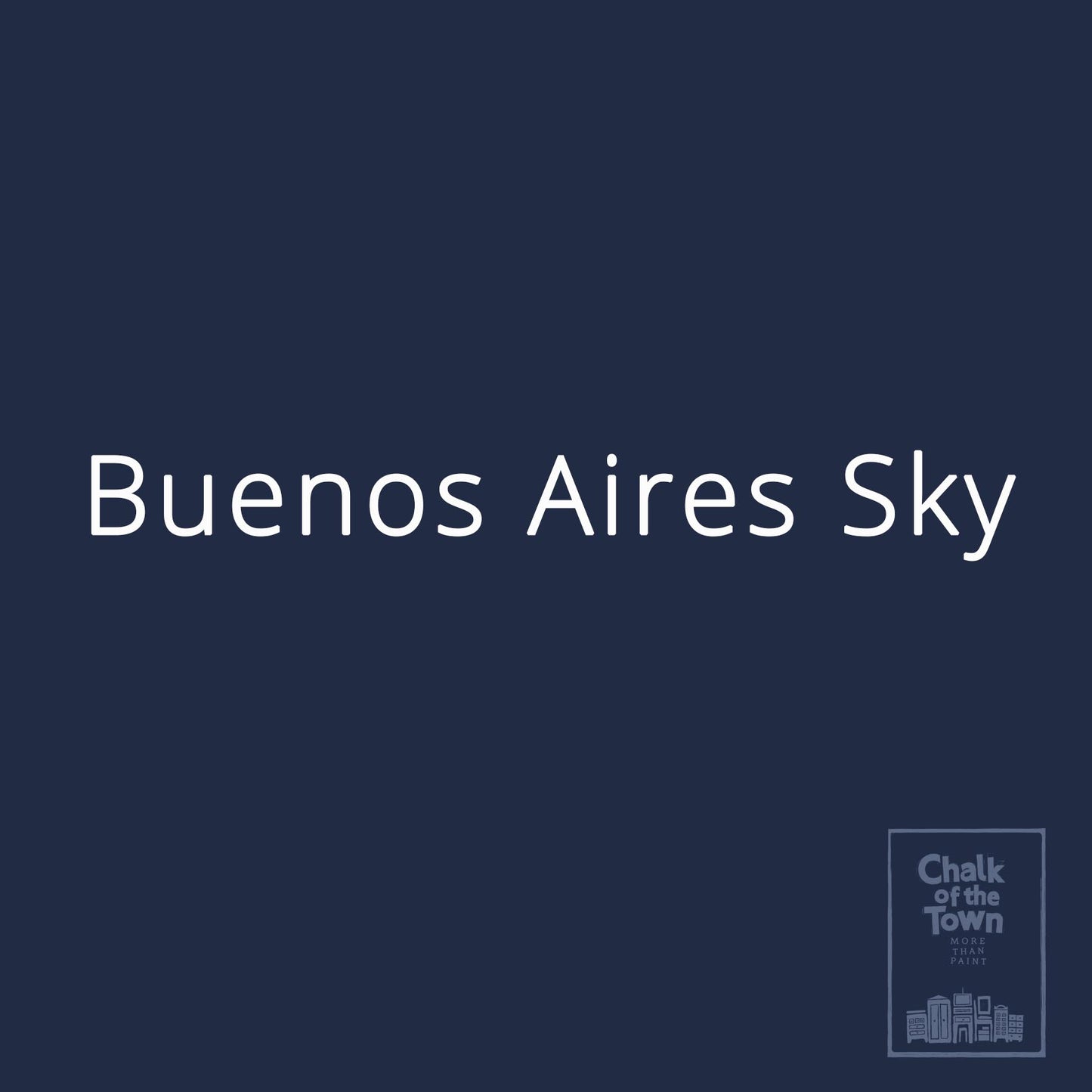 Buenos Aires Sky - Χρώμα Τοίχου | Chalk Of The Town® Wall Paint - Chalk Of The Town®