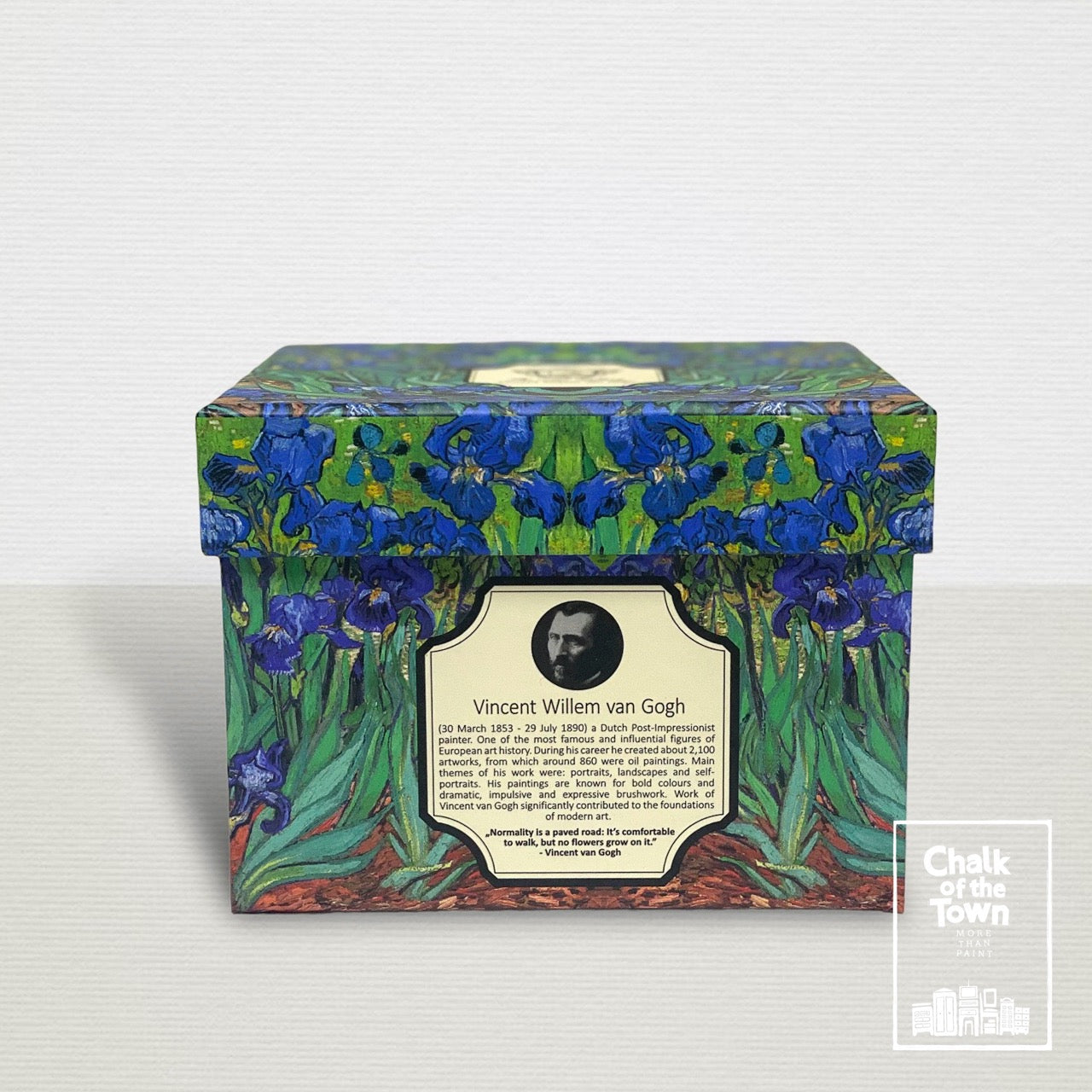 Vincent Van Gogh | "Irises" Mug | Chalk Of The Town® Museum Art | Κούπα Πορσελάνη 380ml - Chalk Of The Town®