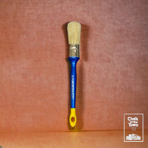 Chalk Of The Town® Brushes - Στρογγυλά Πινέλα 12 & 14 mm για βαφή & στένσιλ
