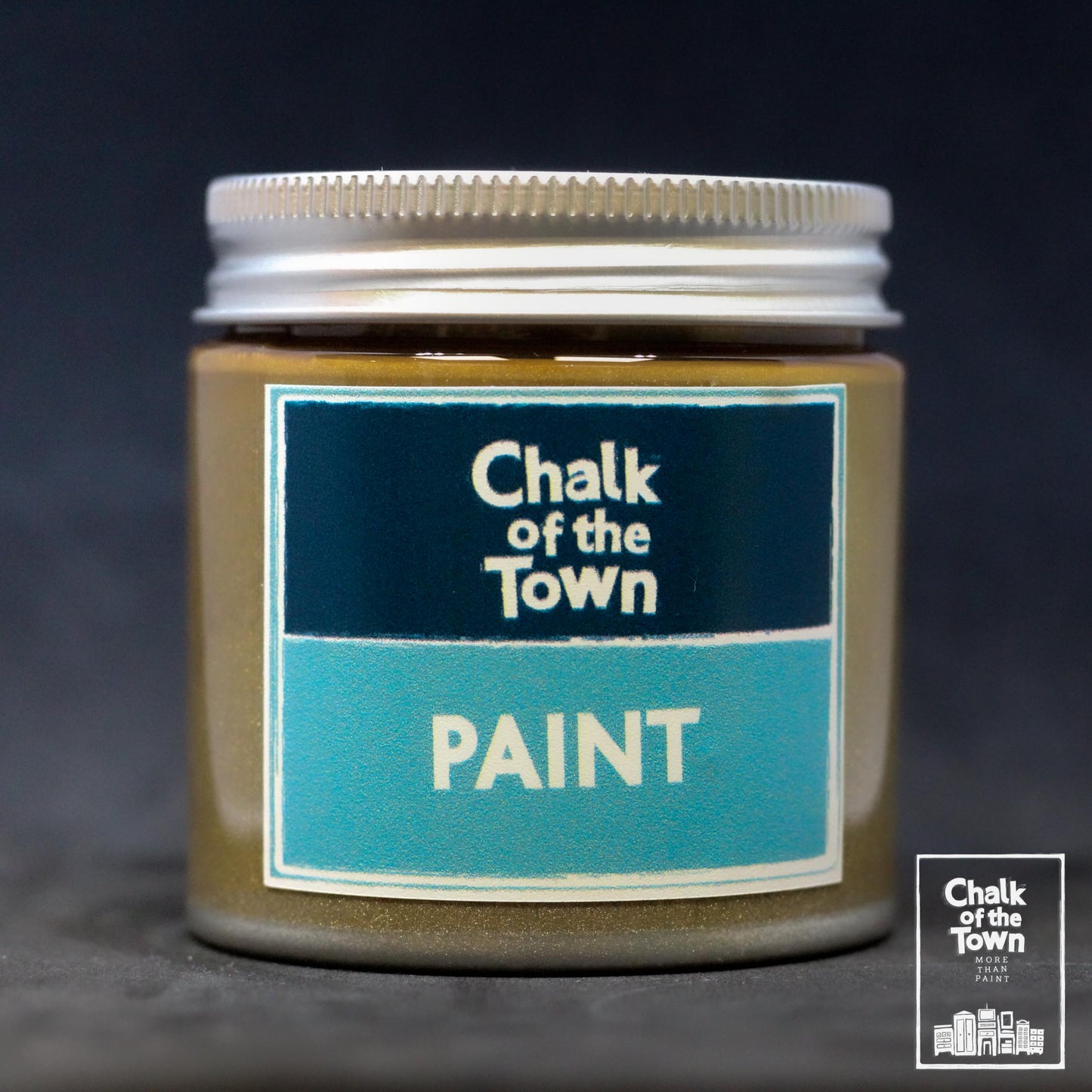 Metallic Gold - Μεταλλικό Χρώμα | Chalk Of The Town® Paint - Chalk Of The Town®
