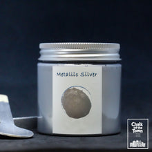 Metallic Silver - Μεταλλικό Χρώμα | Chalk Of The Town® Paint - Chalk Of The Town®