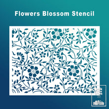 Blossom στένσιλ 26.5X20cm- Chalk Of The Town® Stencils Collection
