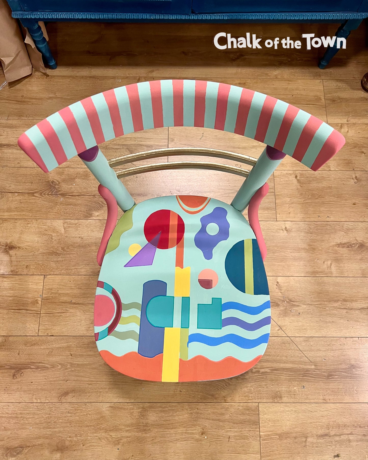 Καρέκλα "The Bauhaus Touch" - Chalk Of The Town® Creations