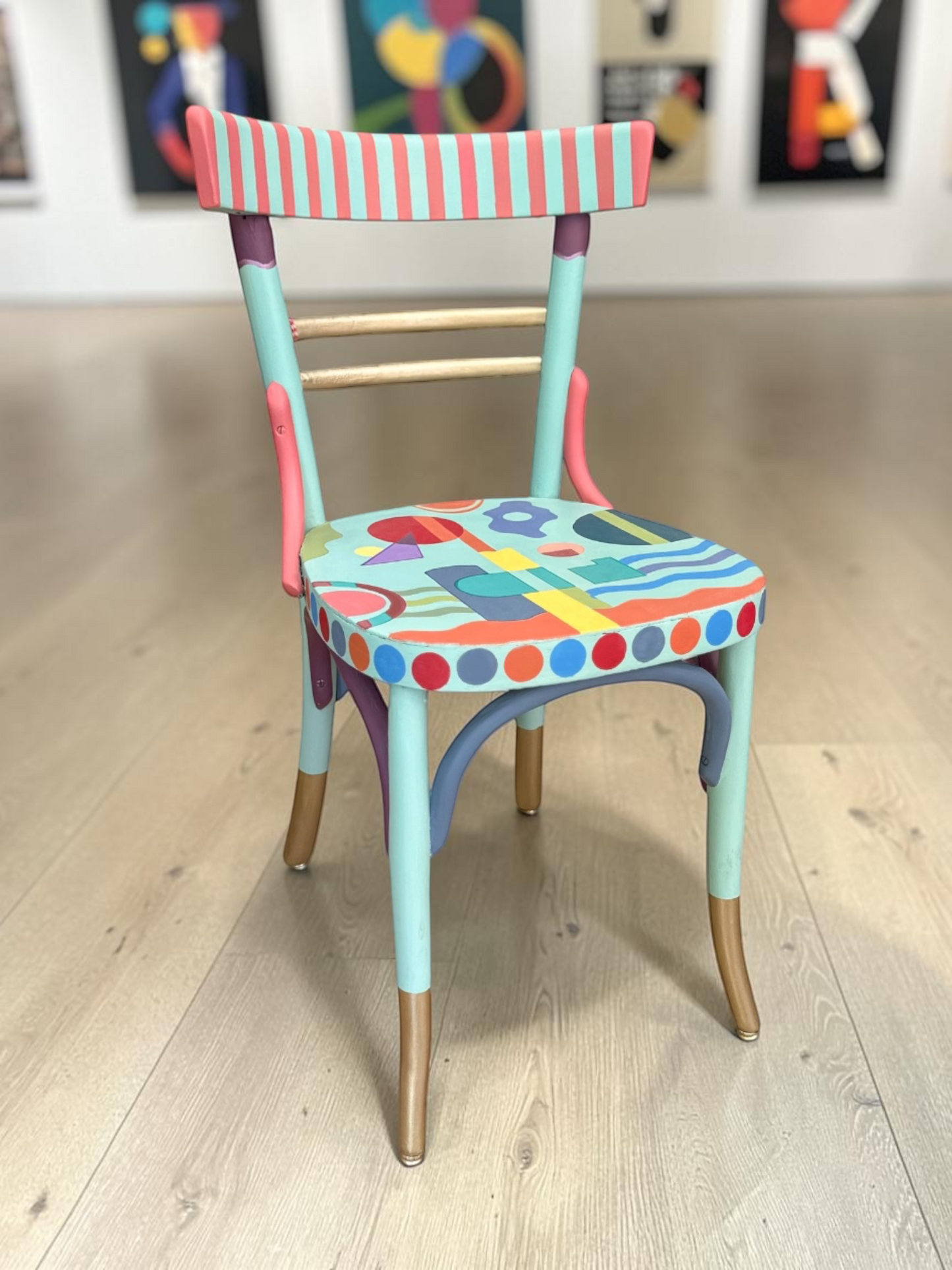 Καρέκλα "The Bauhaus Touch" - Chalk Of The Town® Creations