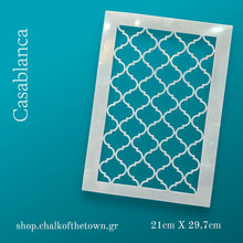 Casablanca - Μαροκινό στένσιλ - Chalk Of The Town® Stencils - Chalk Of The Town® 