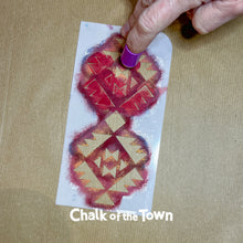 Σταμπαδόρος δακτυλήθρα για stencil - Chalk Of The Town® Ring Brush for Stencil