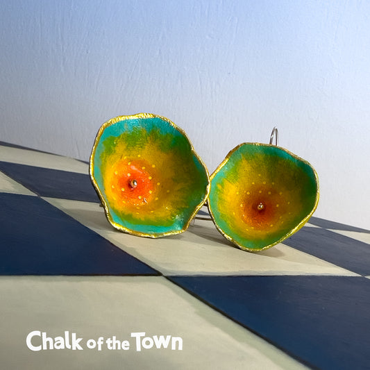 Χειροποίητα σκουλαρίκια Nadeen Art - Design 3 - Chalk Of The Town Collection - Chalk Of The Town® 
