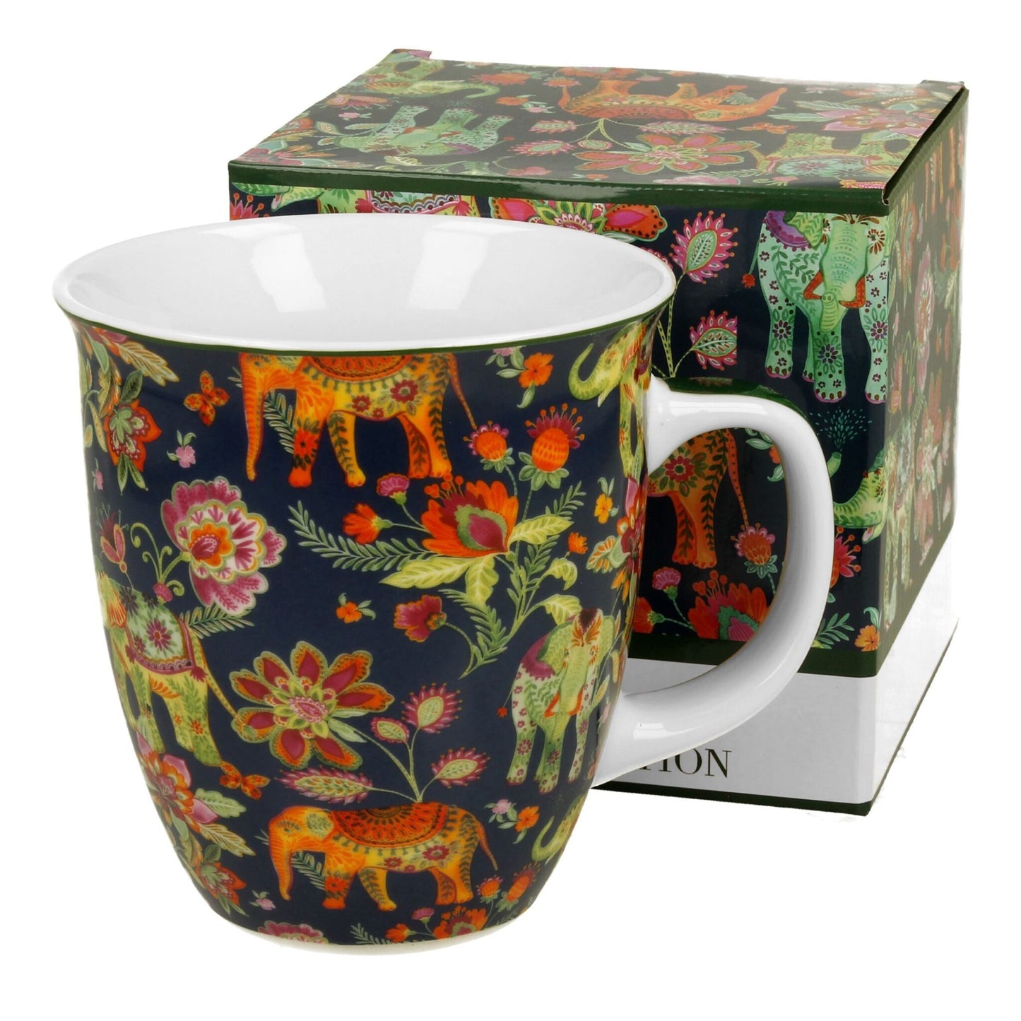 "Ankur Blue"| Chalk Of The Town® Modern Art | Κούπα Πορσελάνη 360ml - Chalk Of The Town® 