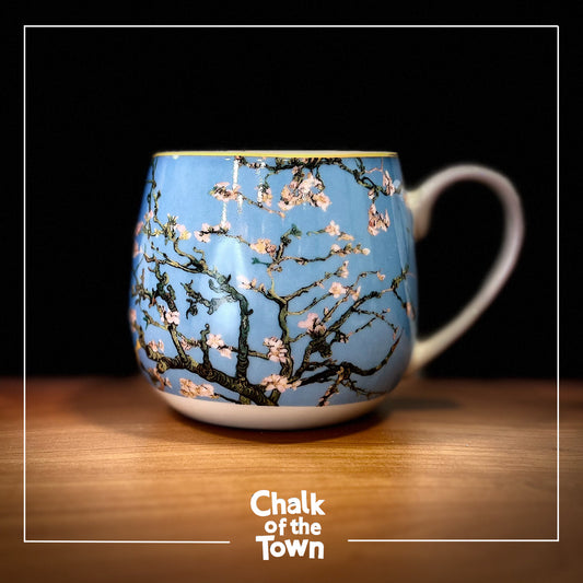 Vincent Van Gogh | "Almond Blossom" Mug | Chalk Of The Town® Museum Art | Κούπα Πορσελάνη 430ml - Chalk Of The Town® 
