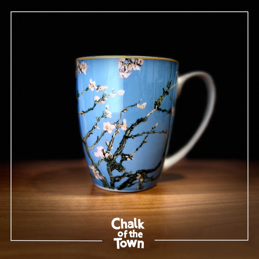 Vincent Van Gogh | "Almond Blossom" Mug | Chalk Of The Town® Museum Art | Κούπα Πορσελάνη 380ml - Chalk Of The Town® 
