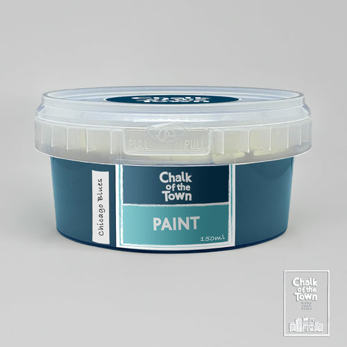Chicago Blues - Χρώμα Κιμωλίας | Chalk Of The Town® Paint - Chalk Of The Town®