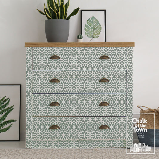 Garden - στένσιλ (2 μεγέθη) - Chalk Of The Town® Stencils - Chalk Of The Town® 