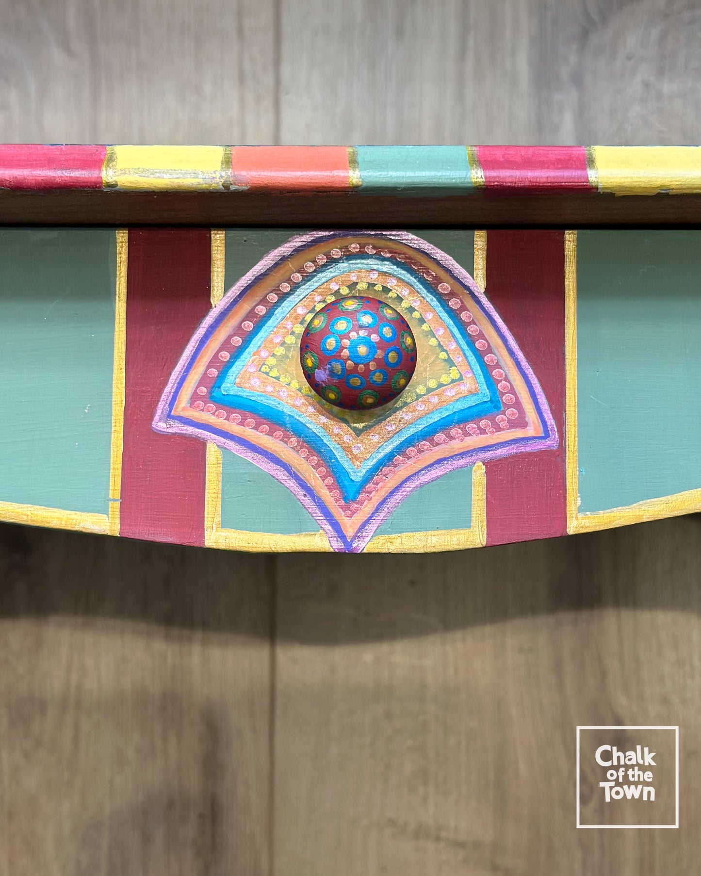 Κομοδίνο "Boho Harlequin" | Side Table - Chalk Of The Town® Creations