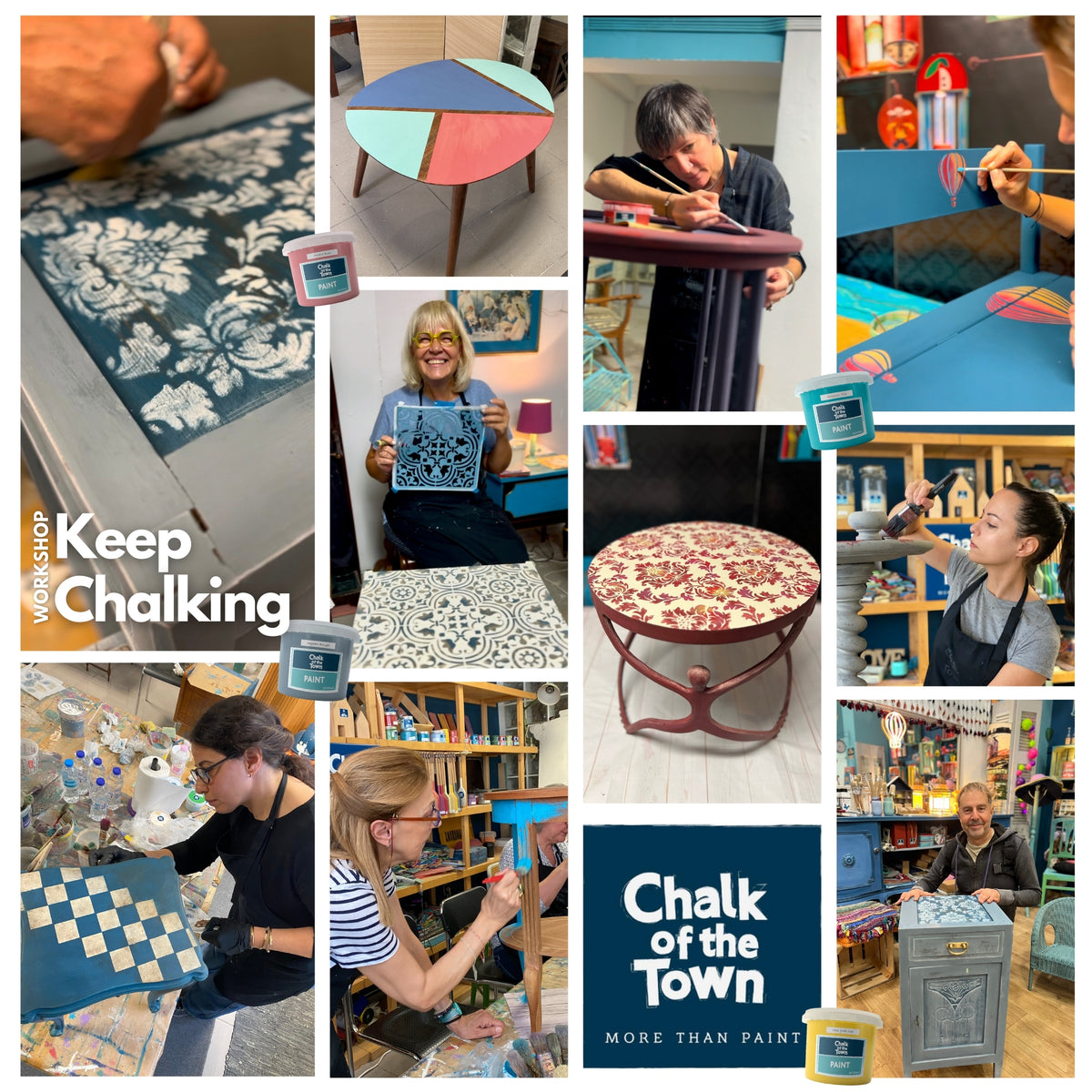 Chalk Of The Town®  - "Keep Chalking" Workshop | Εργαστήριο Προχωρημένων - Chalk Of The Town® 