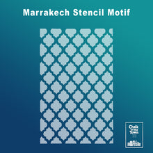 Marrakech - Morrocan Design Stencil - Chalk Of The Town - Stencils Collection