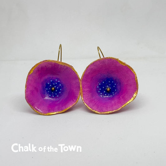 Χειροποίητα σκουλαρίκια Nadeen Art - Design 17 - Chalk Of The Town Collection