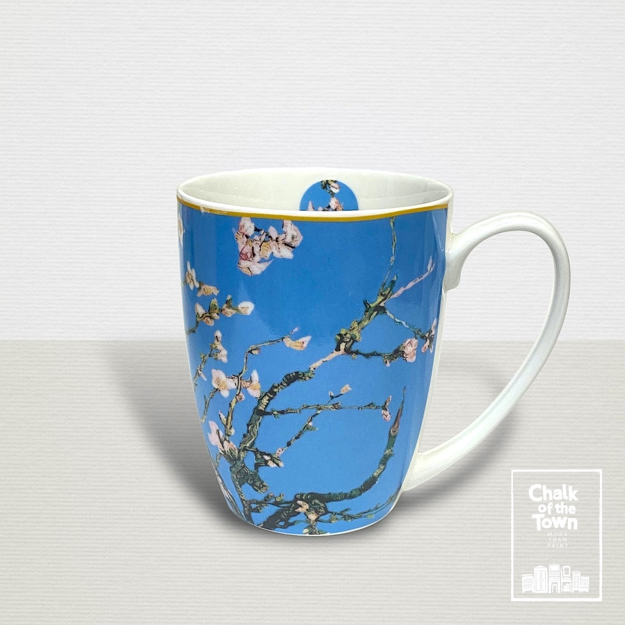 Vincent Van Gogh | "Almond Blossom" Mug | Chalk Of The Town® Museum Art | Κούπα Πορσελάνη 380ml - Chalk Of The Town® 