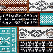 Satara - στένσιλ σετ 5τμχ - Chalk Of The Town® Stencils - Chalk Of The Town® 