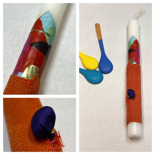 Chalk Of The Town - Easter Candles 2021 - design 11 | by Niki Orfanou Media 1 of 2