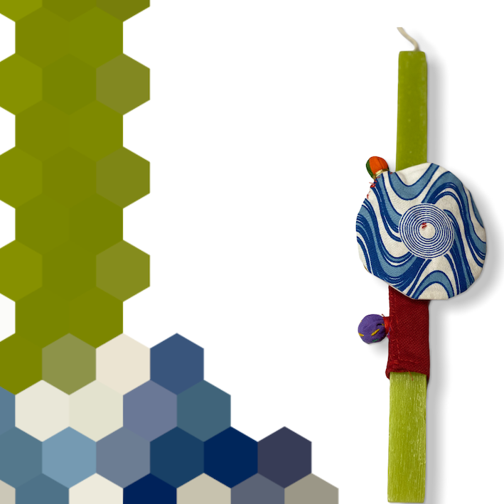 Chalk Of The Town - Easter Candles 2021 - design 1