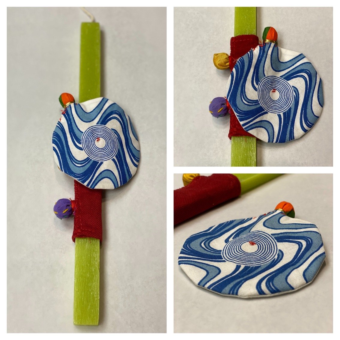 Chalk Of The Town - Easter Candles 2021 - design 1