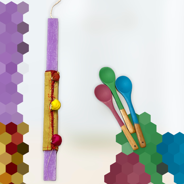 Chalk Of The Town - Easter Candles 2021 - design 5