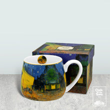 Vincent Van Gogh | "Cafe Terrace" Mug | Chalk Of The Town® Museum Art | Κούπα Πορσελάνη 430ml