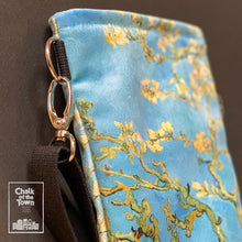 Velvet Phone Bag "Almond Blossom" V.V.Gogh | Chalk Of The Town® Museum Art | Τσαντάκι για κινητό