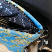 Velvet Phone Bag "Almond Blossom" V.V.Gogh | Chalk Of The Town® Museum Art | Τσαντάκι για κινητό