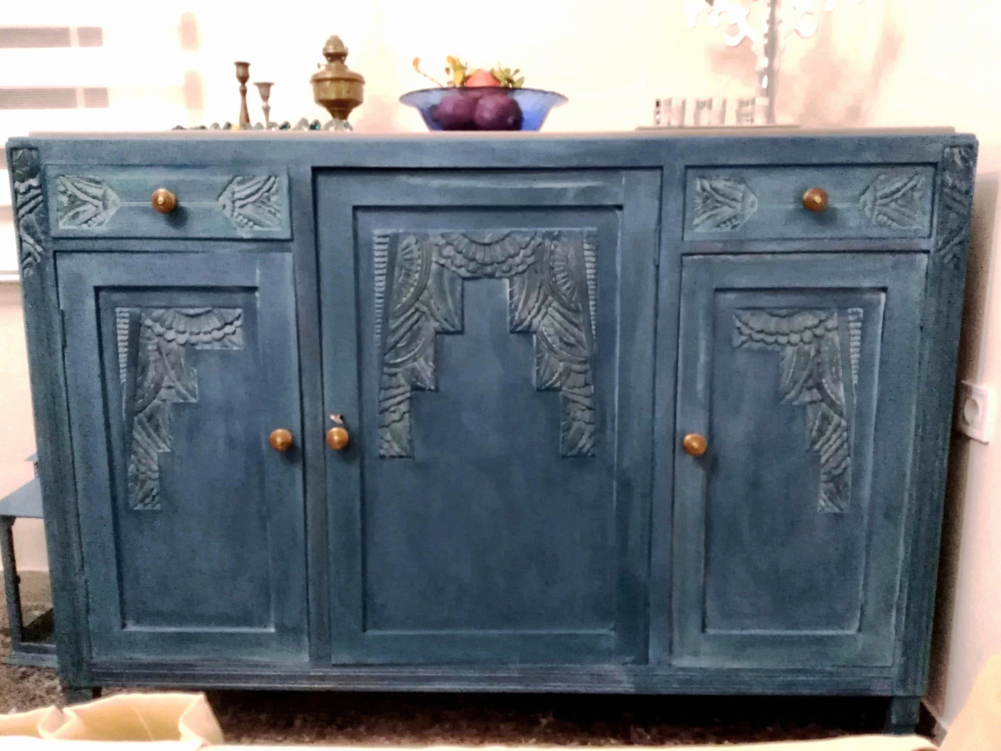 Chicago Blues - Χρώμα Κιμωλίας | Chalk Of The Town® Paint - Chalk Of The Town® 