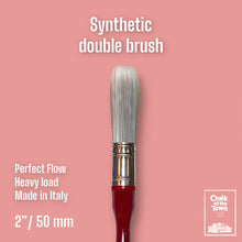 Chalk Of The Town® - Double Synthetic Brush 2" - Chalk Of The Town® 