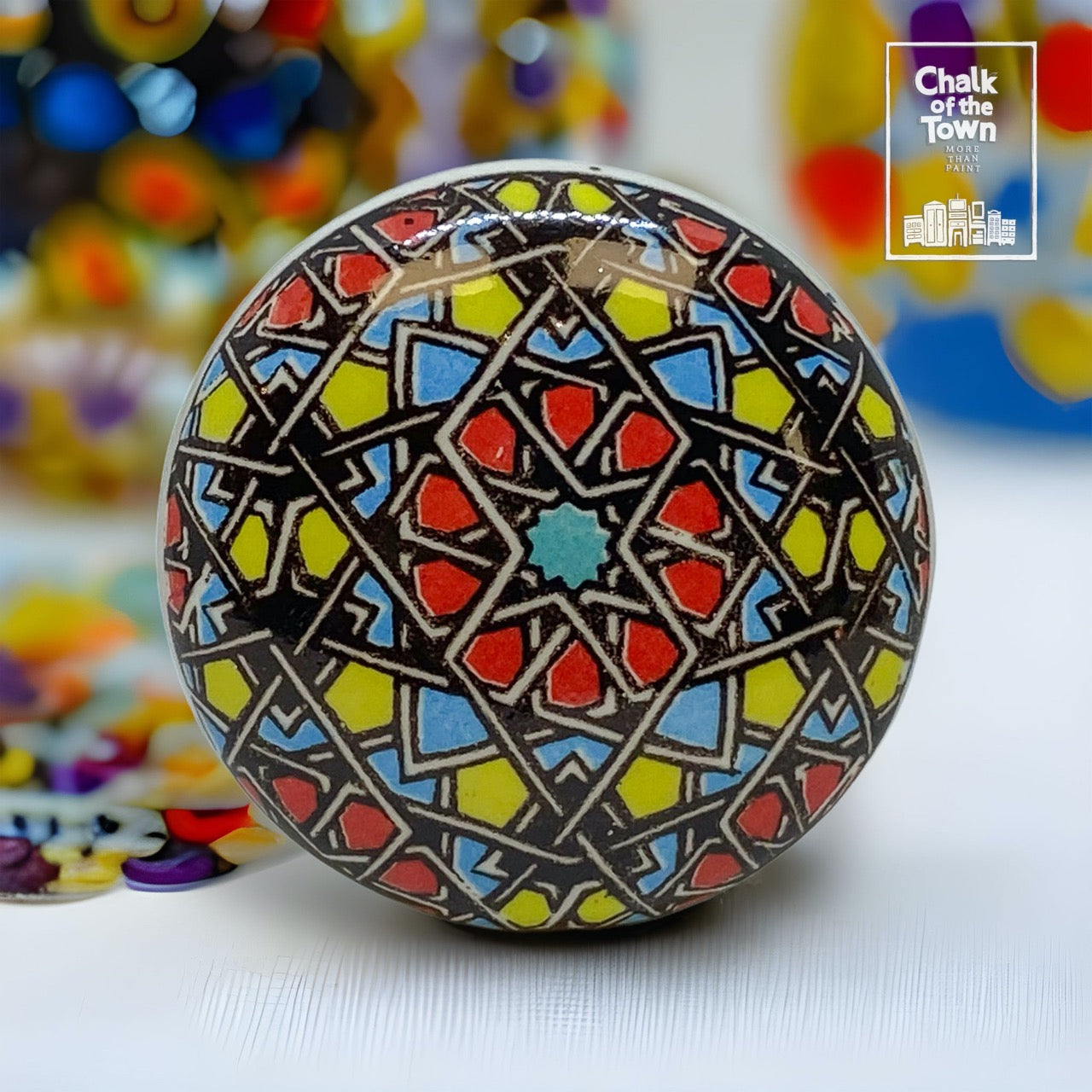 "Marrakech" - Vintage Boho Πόμολο - Chalk Of The Town Of The Town  | Vintage Boho knobs (1 or set of 4) - Chalk Of The Town® 