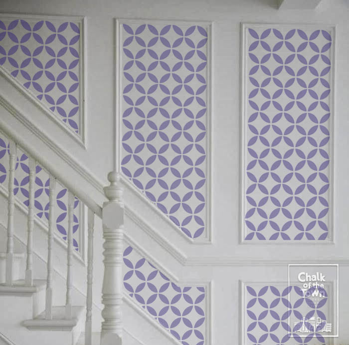 Sakira Οριένταλ στένσιλ 15X15cm - Chalk Of The Town® Stencils - Chalk Of The Town® 